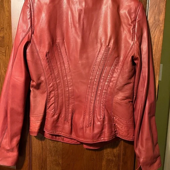 Elie Tahari Leather Jacket